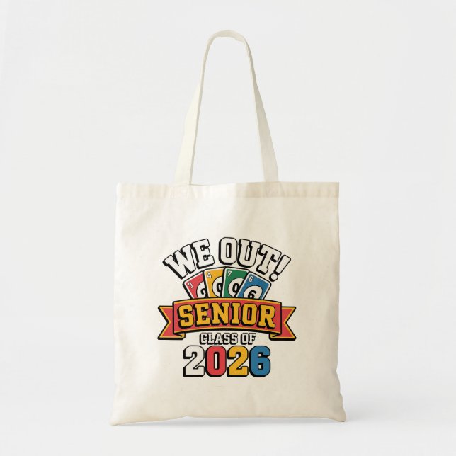 Bolsa Tote Somos a Turma de Formandos de 2026 (Frente)
