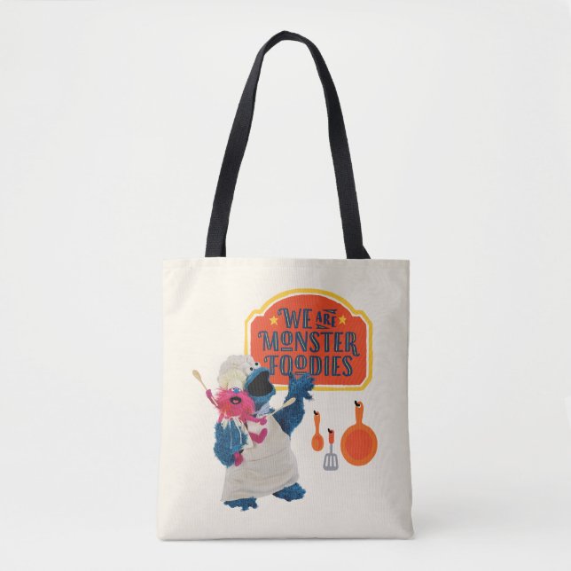 Bolsa Tote Somos os Monstros Foodies (Frente)