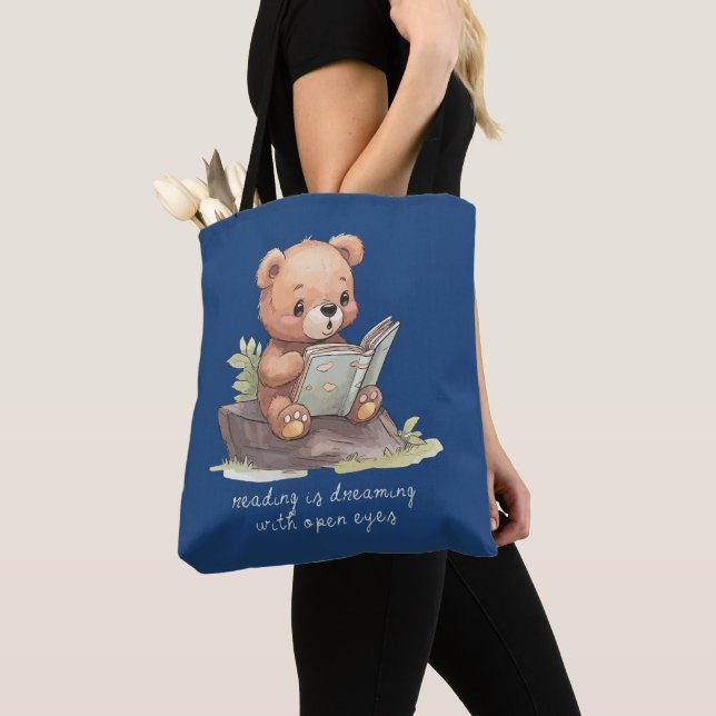 Bolsa Tote Sonhe com olhos abertos (Close Up)