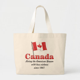 Bolsa Tote Sonho canadense