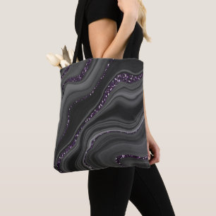 Bolsa Tote Sonho de brilho de agitação branca de Cinzas pre