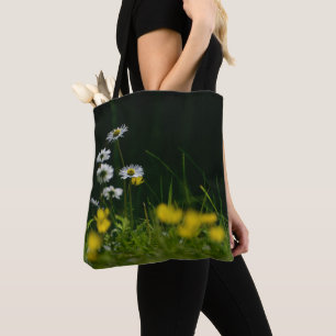 Bolsa Tote Sonho de Daisy: Linda Natureza Floral