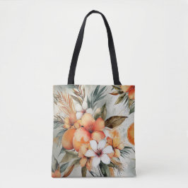 Bolsa Tote Sonho De Sangue E Citros Tropicais - Cana-De-Água