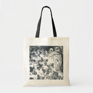 Bolsa Tote Sonho gatinho de Fairyland, Louis Wain