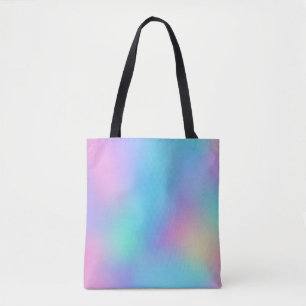 Bolsa Tote Sonho Pastel Holográfico