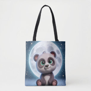 Bolsa Tote Sonhos Moonlit Panda