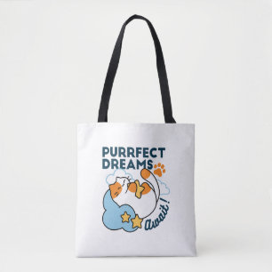 Bolsa Tote Sonhos Perfeitos Esperam – Gato Fofo Dormindo Sono