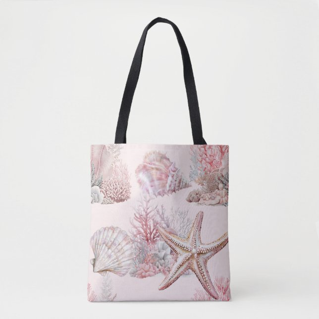Bolsa Tote Sonhos sob o mar (Frente)