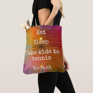 Bolsa Tote Sono Cor-De-Rosa Laranja Levar As Crianças A Tênis