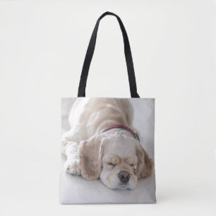 Bolsa Tote Sono do cão de cocker spaniel