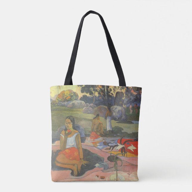 Bolsa Tote Sonolência Deliciosa de Paul Gauguin, Arte Antiga (Verso)