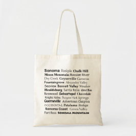 Bolsa Tote Sonoma Wine Country Tob Bag