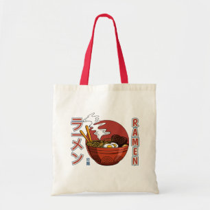 Bolsa Tote Sopa de Ramen Noodle Japonesa 