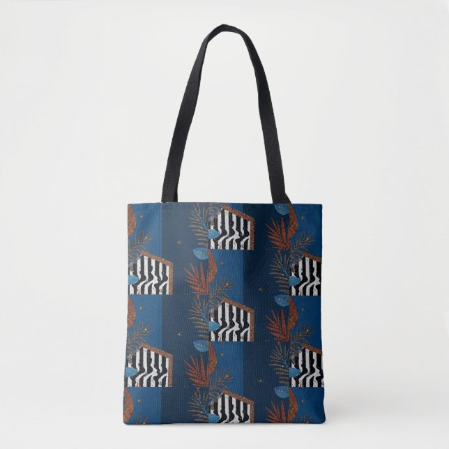 Bolsa Tote Sophisticated Luxury African Asian Caribbean  (Frente)