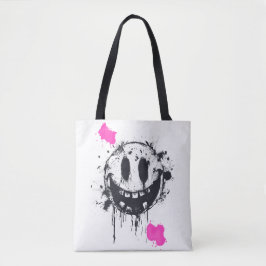 Bolsa Tote Sorriso ácido