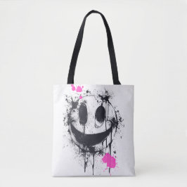 Bolsa Tote Sorriso ácido