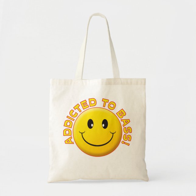 Bolsa Tote Sorriso baixo viciado (Frente)