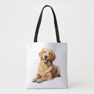 Bolsa Tote Sorriso de Ouro amigável - Portra Cão Real