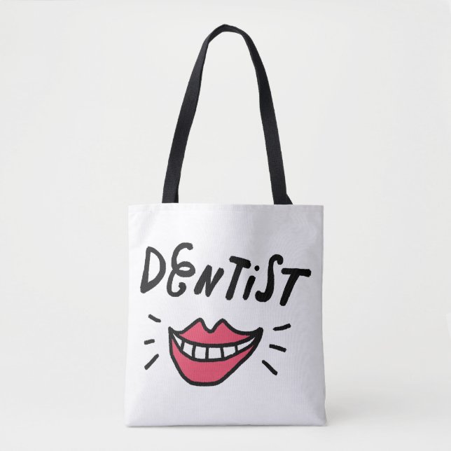 Bolsa Tote Sorriso do dentista (Frente)