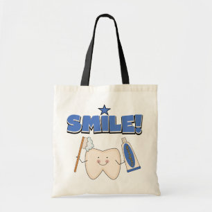 Bolsa Tote SORRISO - t-shirt e presentes do dente
