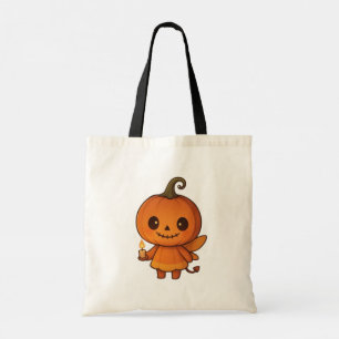Bolsa Tote Sorrisos do Remendo de Abóbora