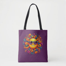 Bolsa Tote Sorrisos Sunny de Verão-