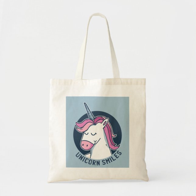 Bolsa Tote Sorrisos Unicorn (Frente)