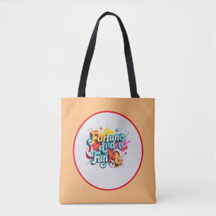 Bolsa Tote "Sorte e Diversão"