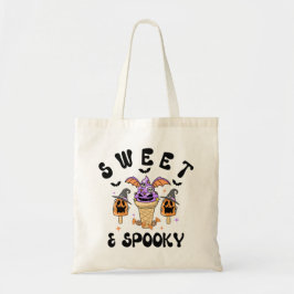 Bolsa Tote Sorvete de Monstro Doce e Spooky