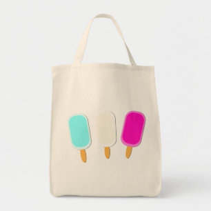 Bolsa Tote Sorvete de Verão minimalista Lollies