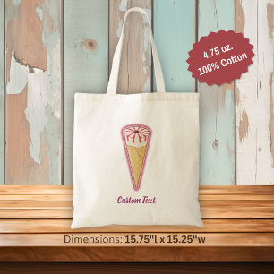Bolsa Tote Sorvete do cone do açúcar