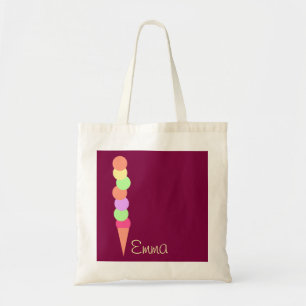 Bolsa Tote Sorvete doce do verão