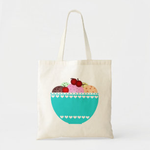 Bolsa Tote Sorvete e Cherries Tote Bag