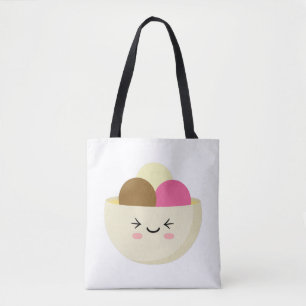 Bolsa Tote Sorvete Kawaii