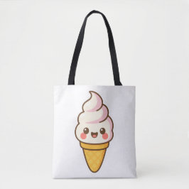 Bolsa Tote Sorvete Kawaii doce