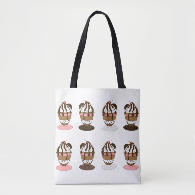 Bolsa Tote Sorvete Sundaes (Frente)