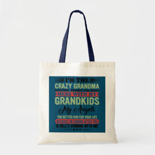 Bolsa Tote Sou a vovó louca que todos te avisaram