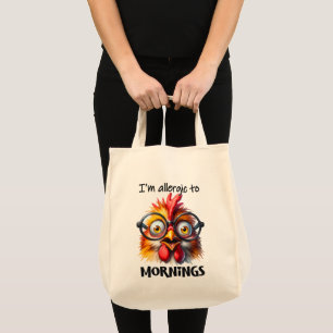 Bolsa Tote Sou alérgico às manhãs!