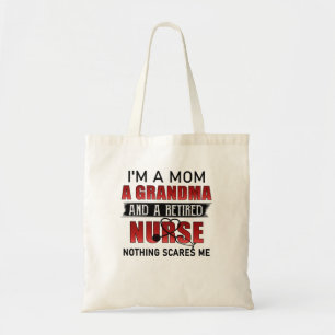 Bolsa Tote Sou Mãe, Avó E Enfermeira Reformada, Nothi