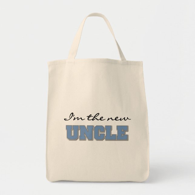 Bolsa Tote Sou o Tio Novo Camisetas e presentes (Frente)