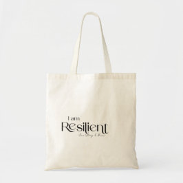Bolsa Tote Sou Resiliente Trendy Tote Bag