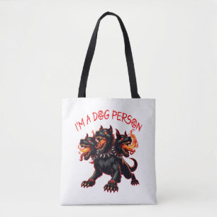 Bolsa Tote Sou um Cachorro Cerberus, camiseta essencial