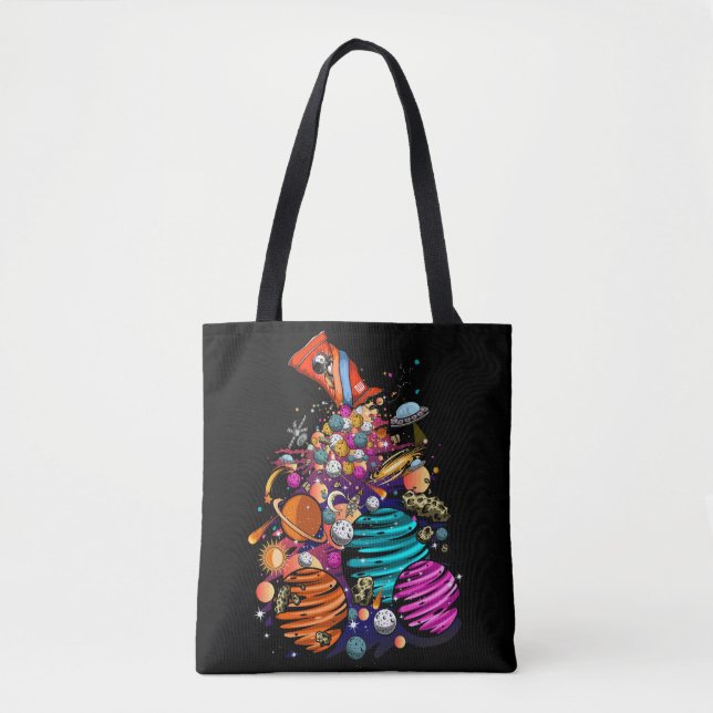 Bolsa Tote Space Candy (Frente)