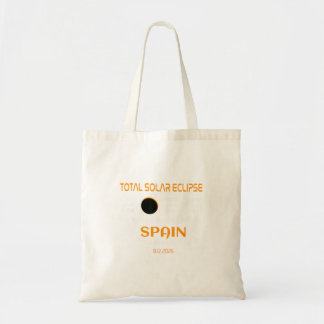 Bolsa Tote Spain Barcelona Total Solar Eclipse August 2026