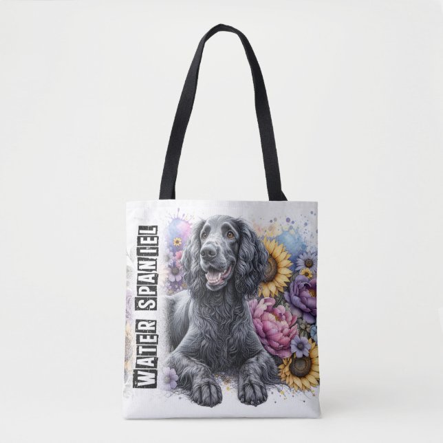Bolsa Tote Spaniel de Água  (Frente)