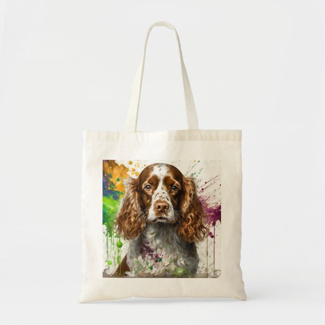 Bolsa Tote Spaniel Dog (Frente)