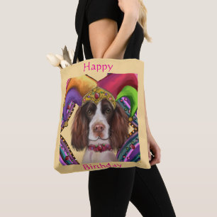 BOLSA TOTE SPANIEL SPRINGER INGLÊS