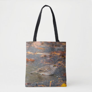 Bolsa Tote Sparrow com ouro