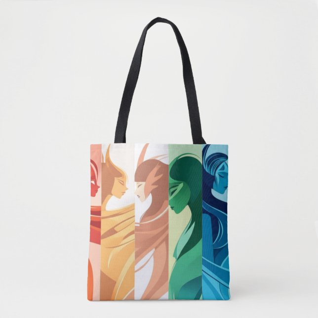 Bolsa Tote Spectrum of Feminine Grace (Frente)
