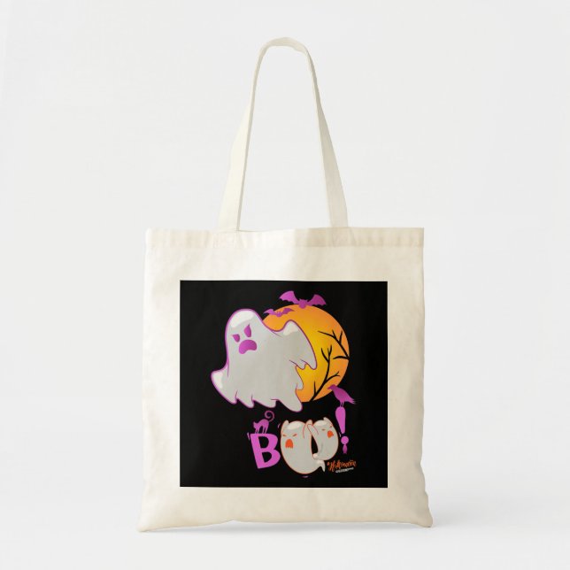 Bolsa Tote Spider Gift Boo Ghost Bats Spider Halloween (Frente)